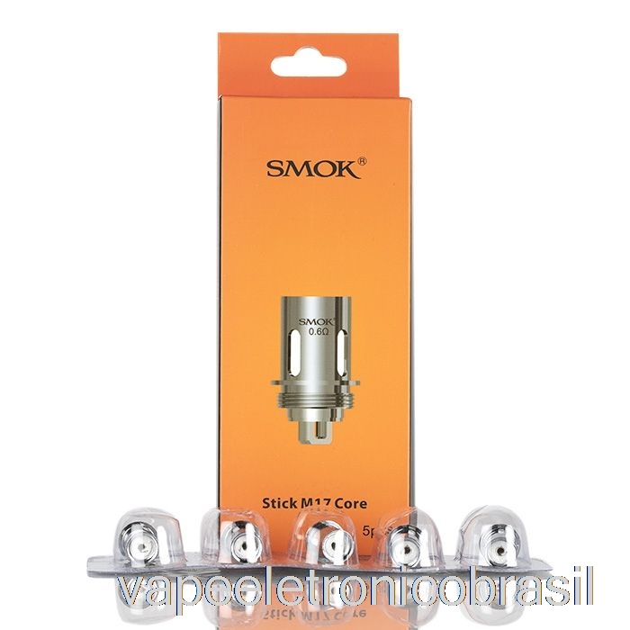 Vape Eletrônico Smok Stick M17 Bobinas De Substituição 0,6ohm Núcleos Duplos